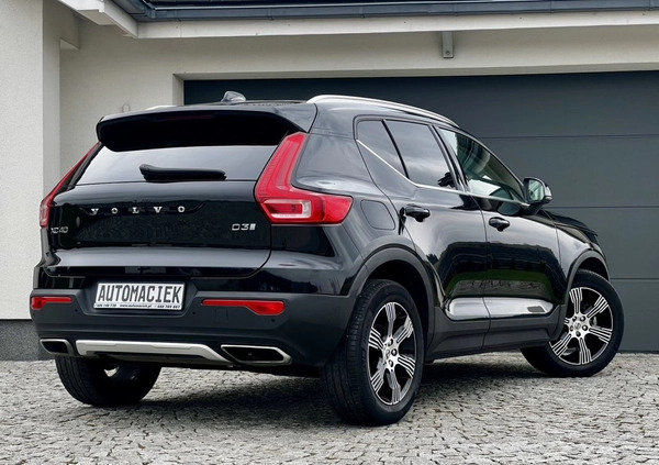 Volvo XC 40 cena 109900 przebieg: 140000, rok produkcji 2019 z Poniatowa małe 704